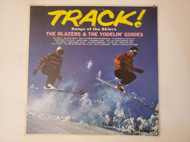 The Blazers & The Yodelin Guides Track! vinyl record