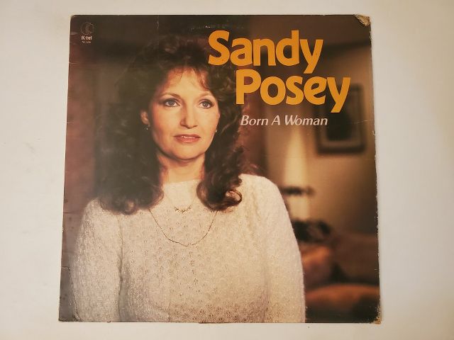 Sandy Posey Born a Woman vinyl record