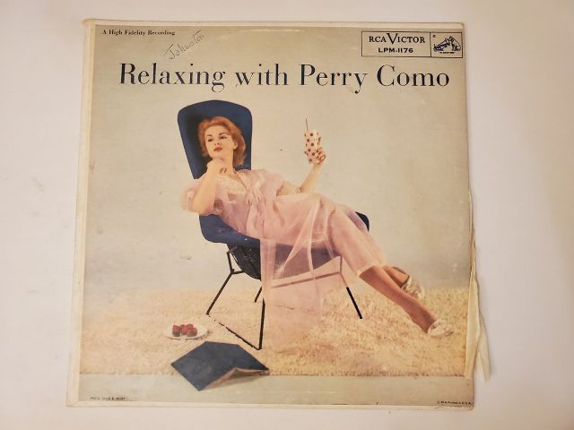 Perry Como Relaxing with Perry Como vinyl record