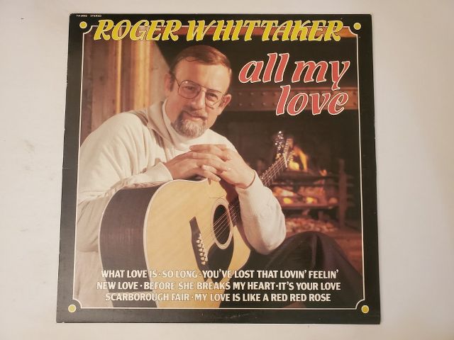 Roger Whittaker All My Love vinyl record