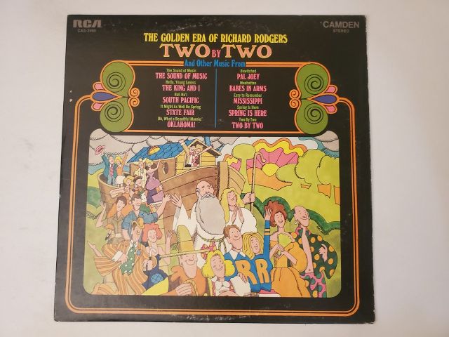 Richard Rodgers The Golden Era of Richard Rodgers: Two by Two vinyl record