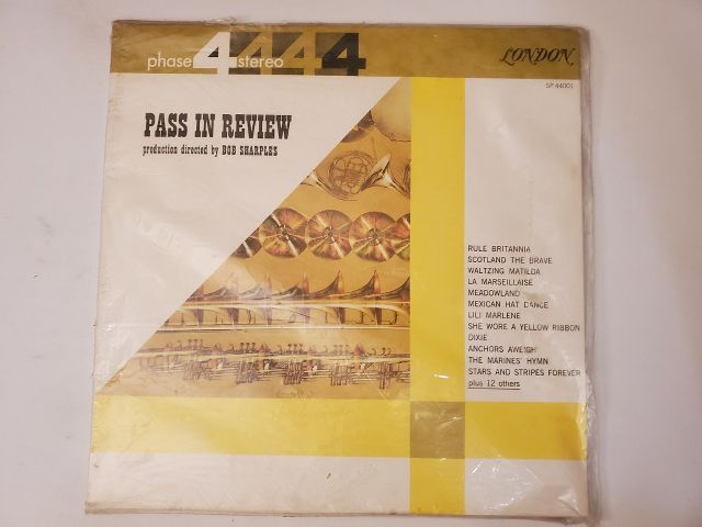 Bob Sharples Pass In Review vinyl record