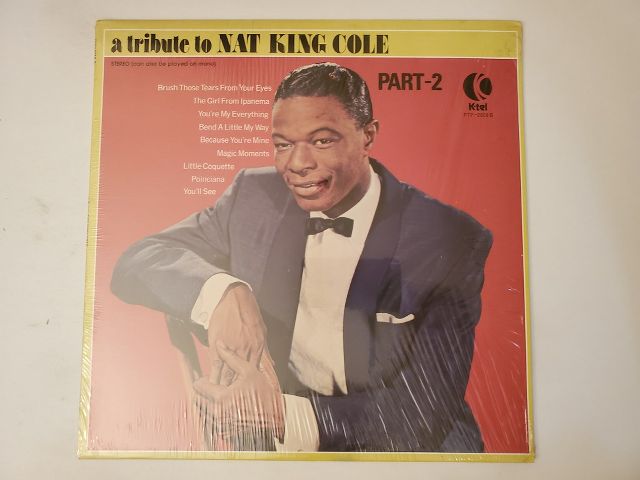 Nat "King" Cole A Tribute to Nat King Cole Part-2 vinyl record