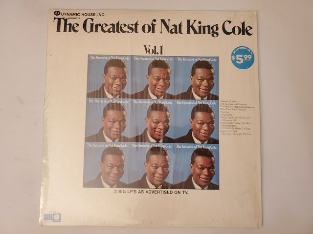 Nat "King" Cole The Greatest of Nat King Cole Vol. 1 vinyl record