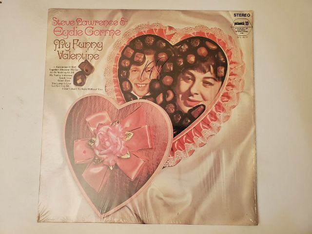 Steve Lawrence & Eydie Gorme My Funny Valentine vinyl record