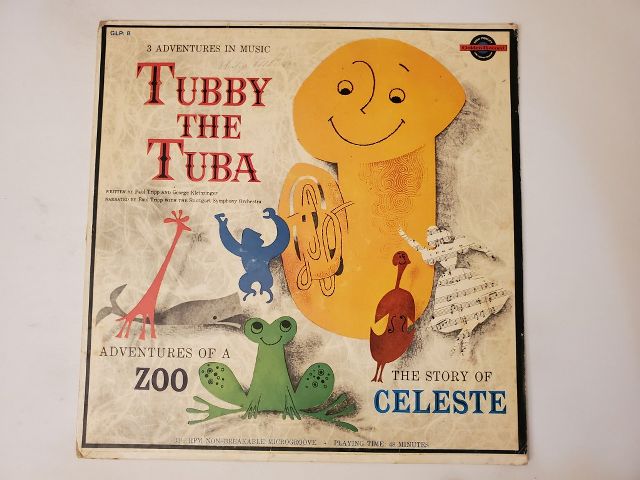 Paul Tripp and George Kleinsinger Tubby the Tuba vinyl record