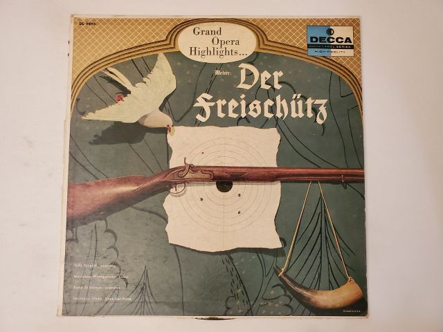 Various Artists Grand Opera Highlights: Der Freisch?tz vinyl record