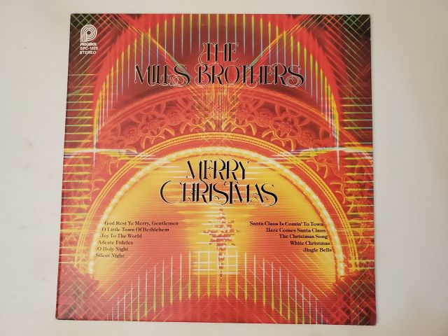 The Mills Brothers Merry Christmas vinyl record