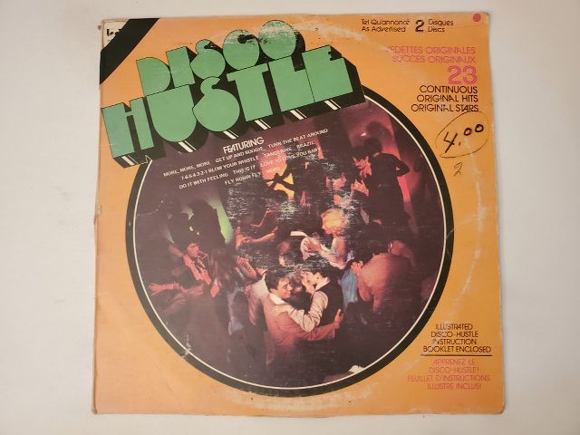 Various Artists Disco Hustle vinyl record