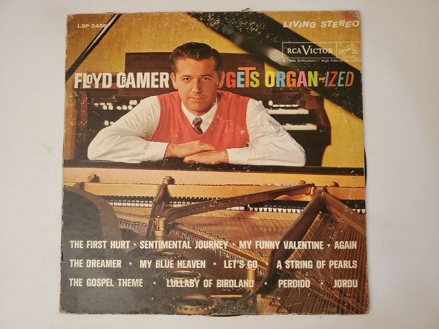 Floyd Cramer Gets Organ-Ized vinyl record