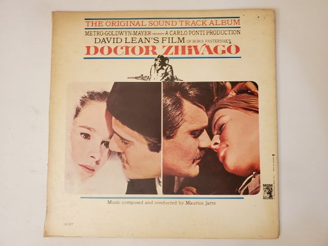 Maurice Jarre Doctor Zhivago vinyl record