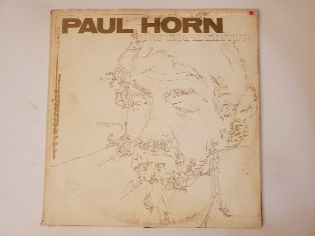 Paul Horn A Special Edition vinyl record