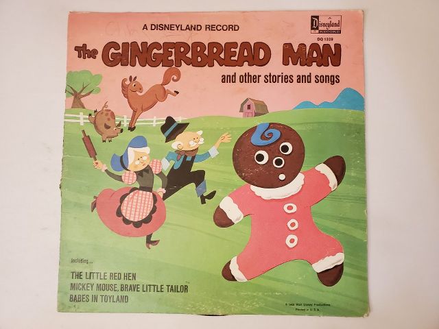 Various Artists The Gingerbread Man and Other Stories and Songs vinyl record