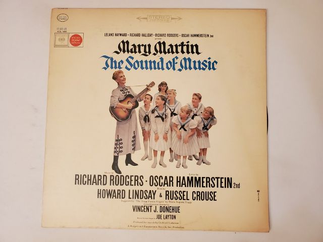 Mary Martin The Sound of Music vinyl record