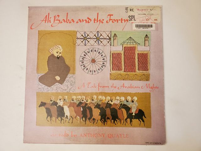 Anthony Quayle Ali Baba and the Forty Thieves: A Tale from the Arabian Nights vinyl record
