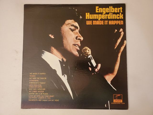 Engelbert Humperdinck We Made It Happen vinyl record