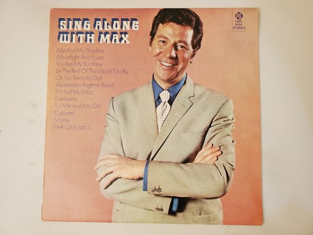 Max Bygraves Sing Along With Max vinyl record