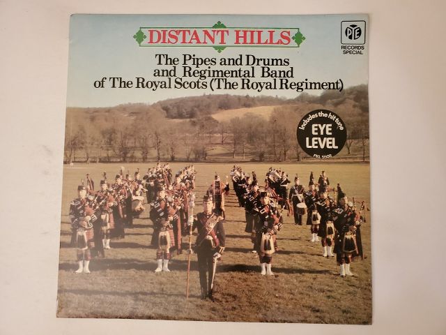 The Pipes and Drums and Regimental Band of The Royal Scots (The Royal Regiment) Distant Hills vinyl record