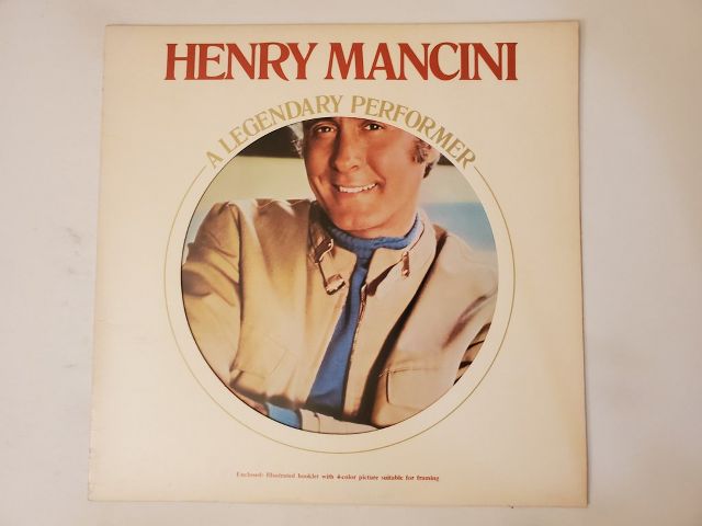 Henry Mancini A Legendary Performer vinyl record