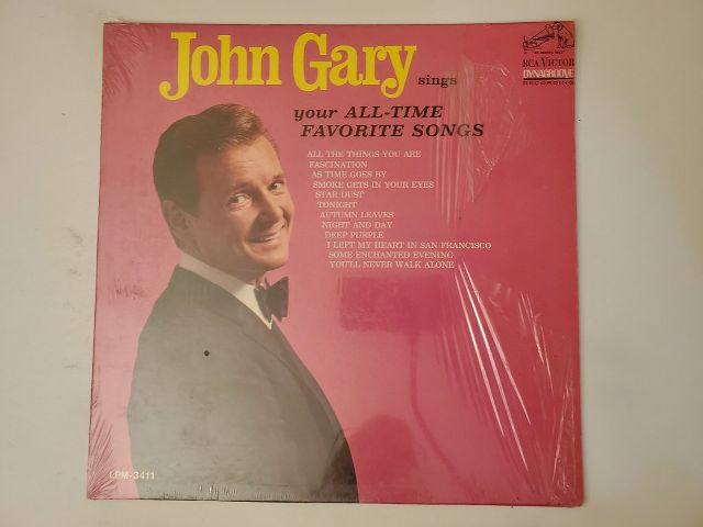 John Gary Sings Your All-Time Favorite Songs vinyl record