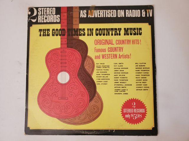 Various Artists The Good Times in Country Music vinyl record