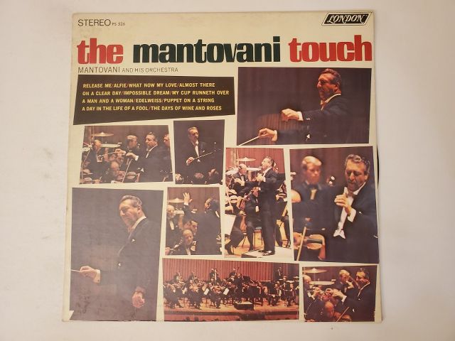 Mantovani and His Orchestra The Mantovani Touch vinyl record
