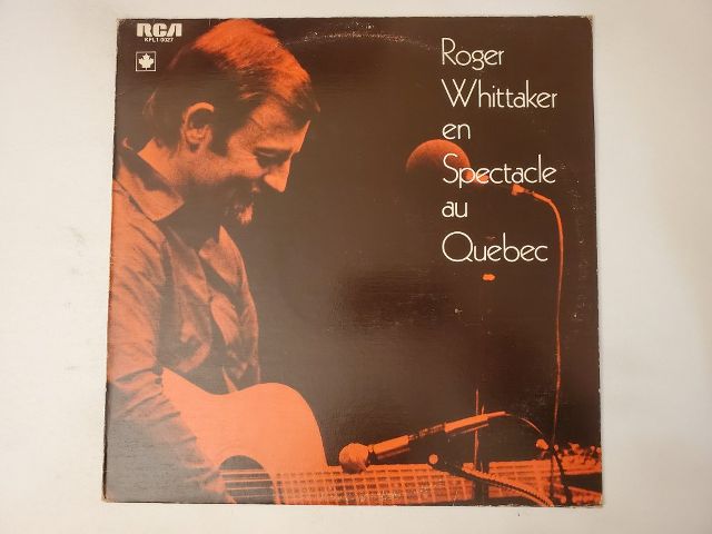 Roger Whittaker En Spectacle au Qu?bec vinyl record