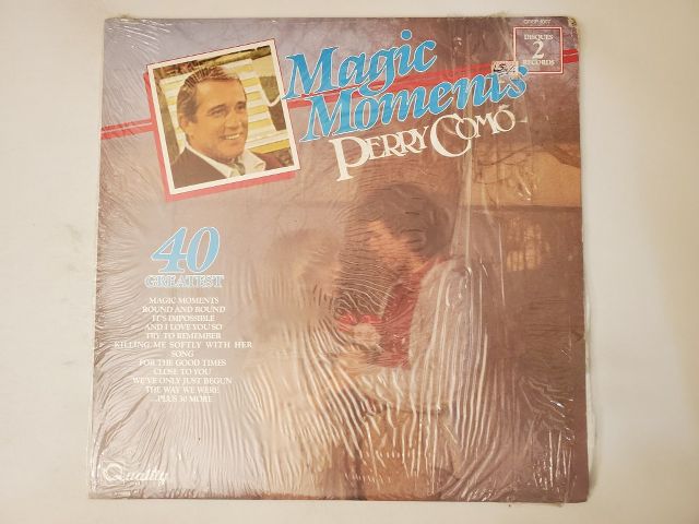 Perry Como Magic Moments vinyl record