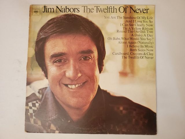 Jim Nabors The Twelfth Of Never vinyl record