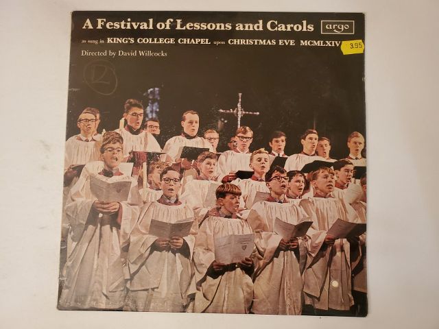 Choir of King's College, Cambridge A Festival of Lessons and Carols vinyl record
