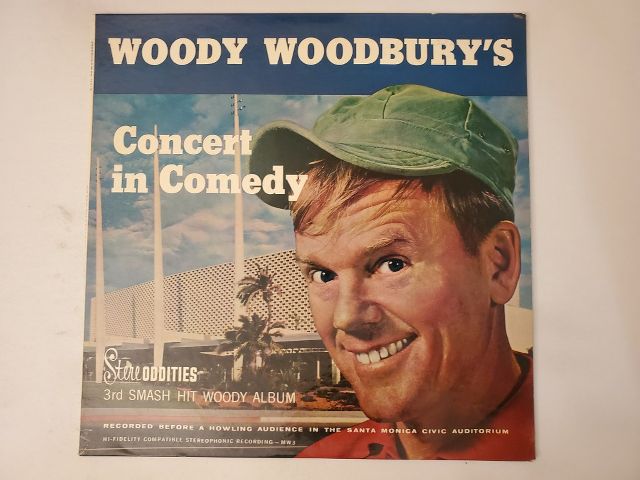 Woody Woodbury Concert in Comedy vinyl record