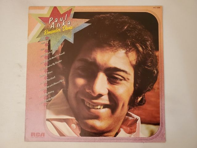 Paul Anka Remember Diana vinyl record