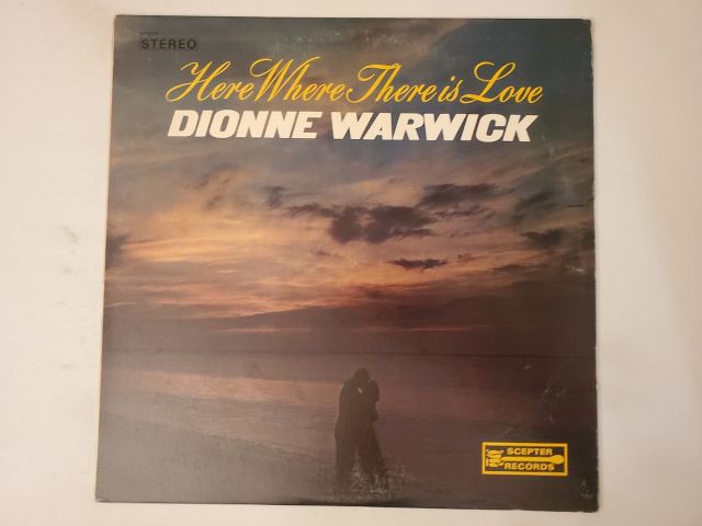Dionne Warwick Here Where There is Love vinyl record
