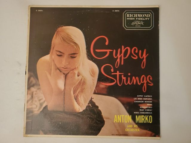 Anton Mirko and His Orchestra Gypsy Strings vinyl record
