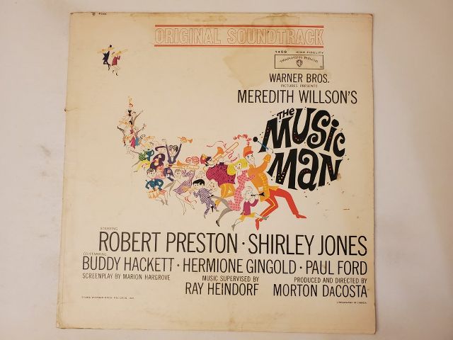 Meredith Willson The Music Man (Original Soundtrack) vinyl record