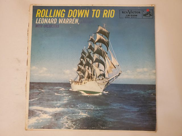 Leonard Warren Rolling Down to Rio vinyl record