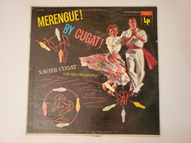 Xavier Cugat and His Orchestra Merengue! By Cugat! vinyl record
