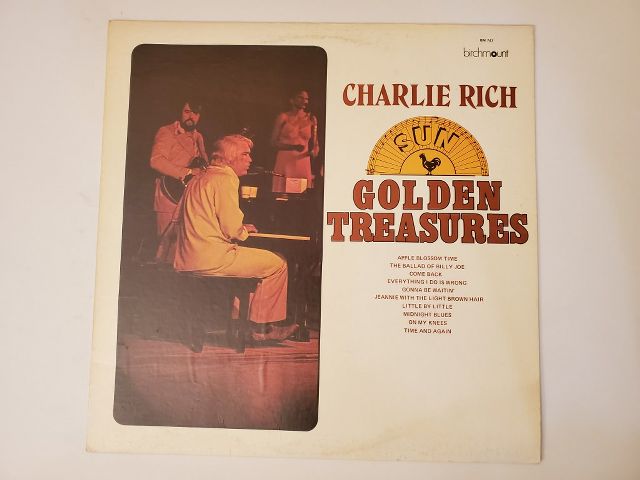 Charlie Rich Golden Treasures vinyl record