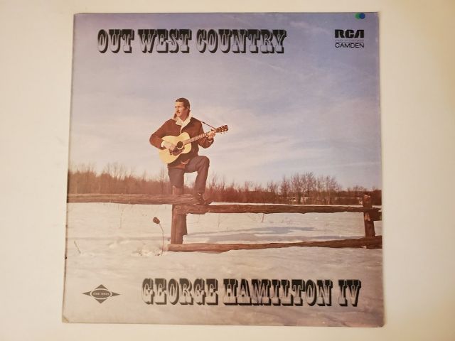 George Hamilton IV Out West Country vinyl record