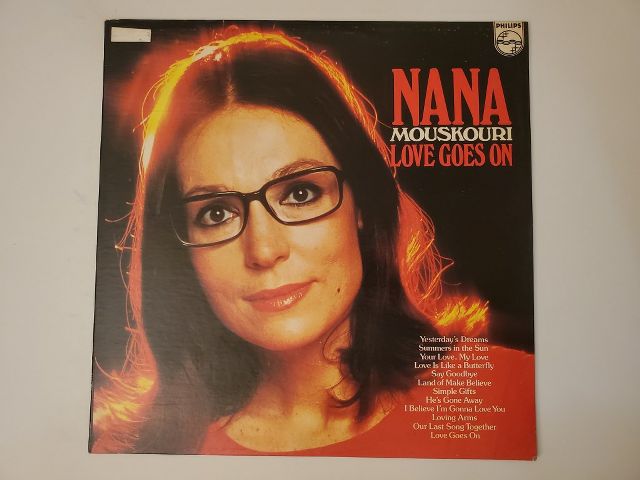 Nana Mouskouri Love Goes On vinyl record