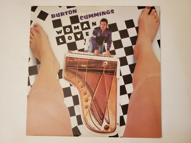 Burton Cummings Woman Love vinyl record