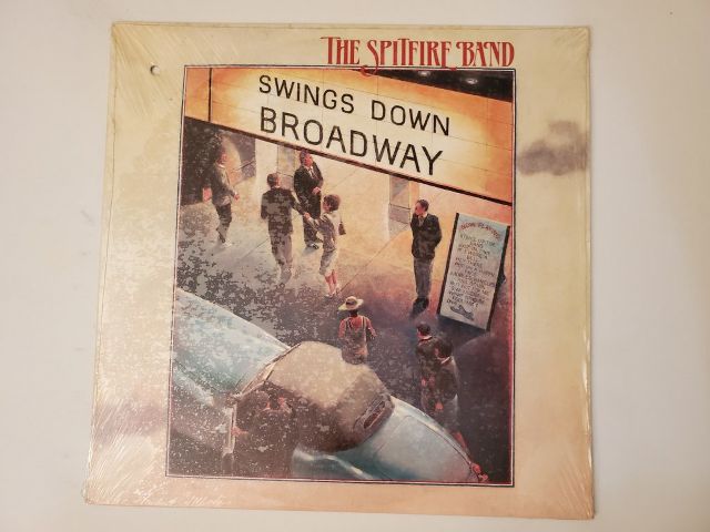 The Spitfire Band Swings Down Broadway vinyl record