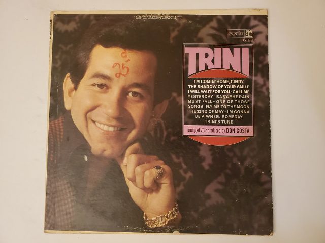 Trini Lopez Trini vinyl record