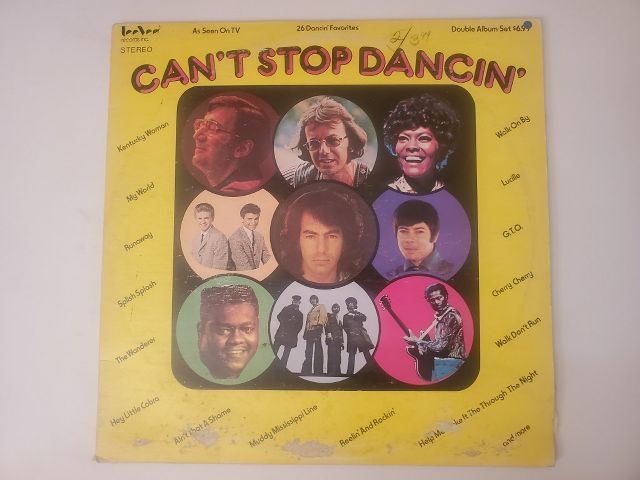 Various Artists Can't Stop Dancin' vinyl record