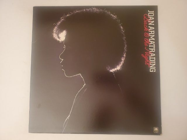 Joan Armatrading Back to the Night vinyl record