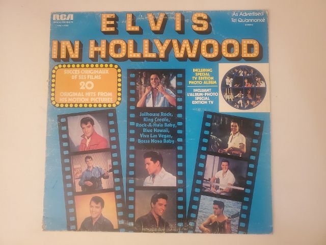 Elvis Presley Elvis in Hollywood vinyl record