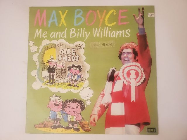 Max Boyce Me and Billy Williams vinyl record