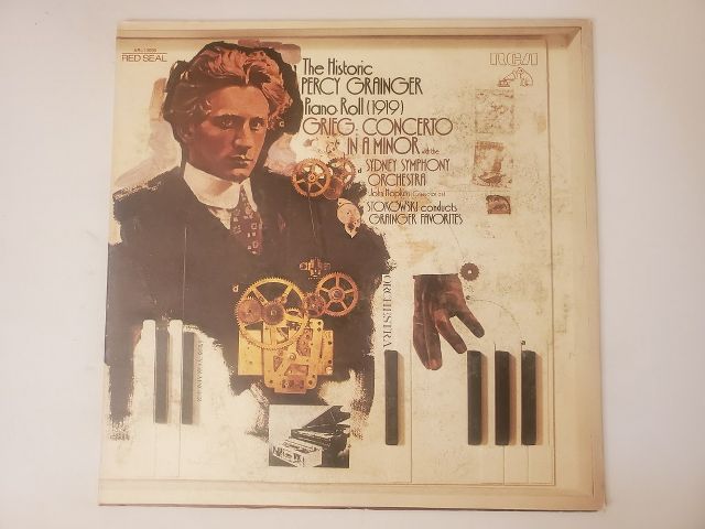 Percy Grainger The Historic Percy Grainger Piano Roll (1919) - Grieg: Concerto in A Minor vinyl record
