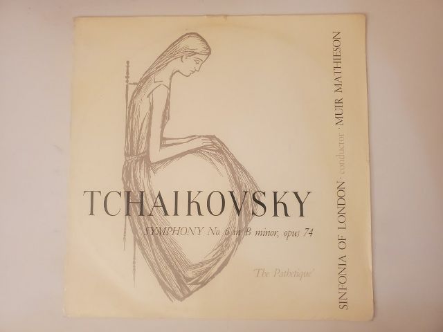 Pyotr Ilyich Tchaikovsky Symphony No. 6 in B minor, op. 74 'The Pathetique' vinyl record