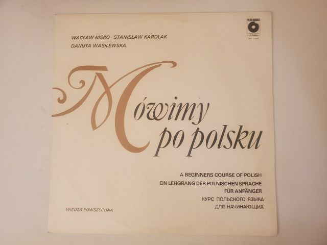 Wac?aw Bisko, Stanis?aw Karolak, Danuta Wasilewska M?wimy po polsku vinyl record